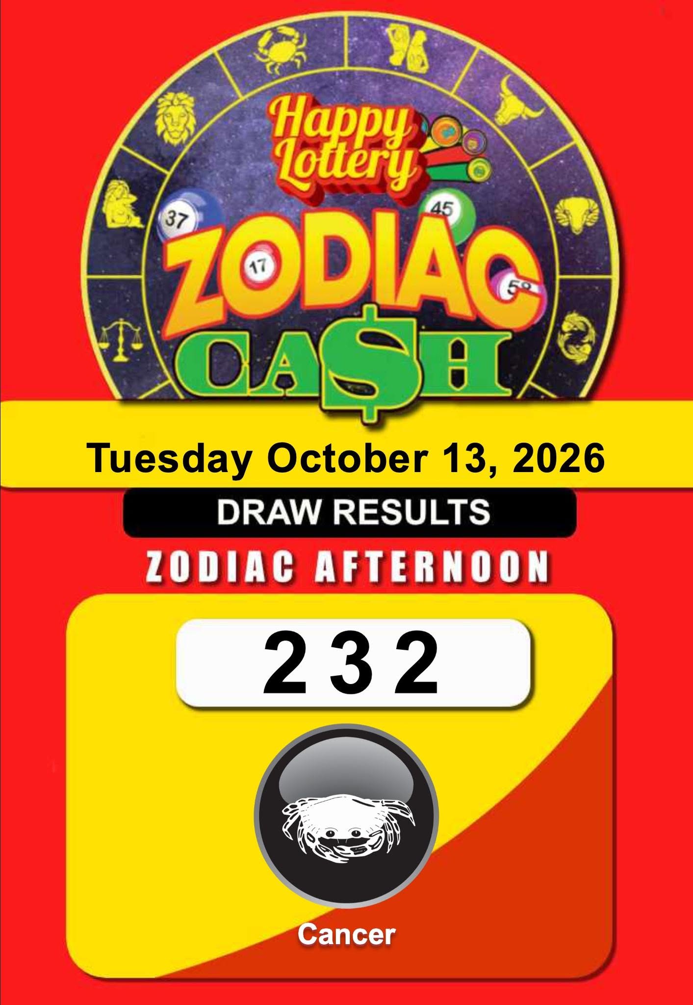 ROBBIES LOT OCT 13 ZODIAC AFT