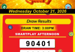 Happy Lottery Results for Wednesday, October 21, 2026