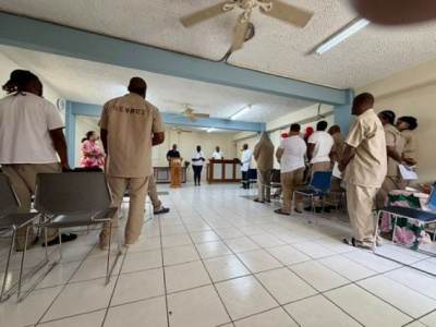Religious Services Return to Point Blanche Prison