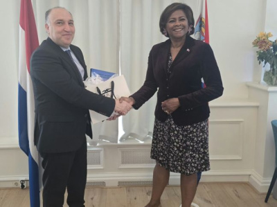 Minister Plenipotentiary Arrindell and Lebanese Ambassador Minkara Discuss Strengthening Relations and Exploring Opportunities