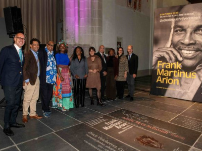 Minister Plenipotentiary Arrindell attends Unveiling of Memorial Stone