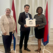 Minister Plenipotentiary Arrindell Meets Uruguay’s Ambassador and Explore Opportunities for wider Cooperation