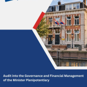 Audit Chamber calls for greater clarity in governance surrounding the Minister Plenipotentiary