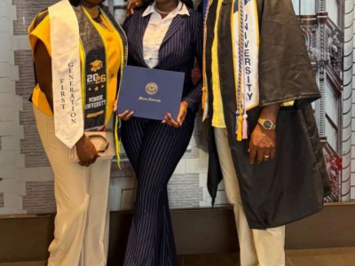 Congratulations go out to Showanna J. Arthurs University Achievement