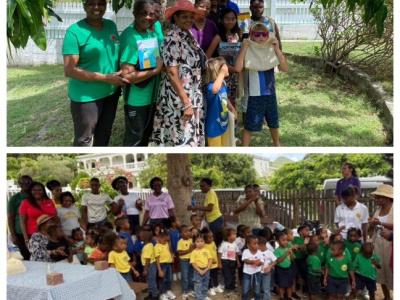 Rotary Club of Sint Maarten–Mid Isle Hosts “Reading Under a Tree” Events to Inspire Young Readers