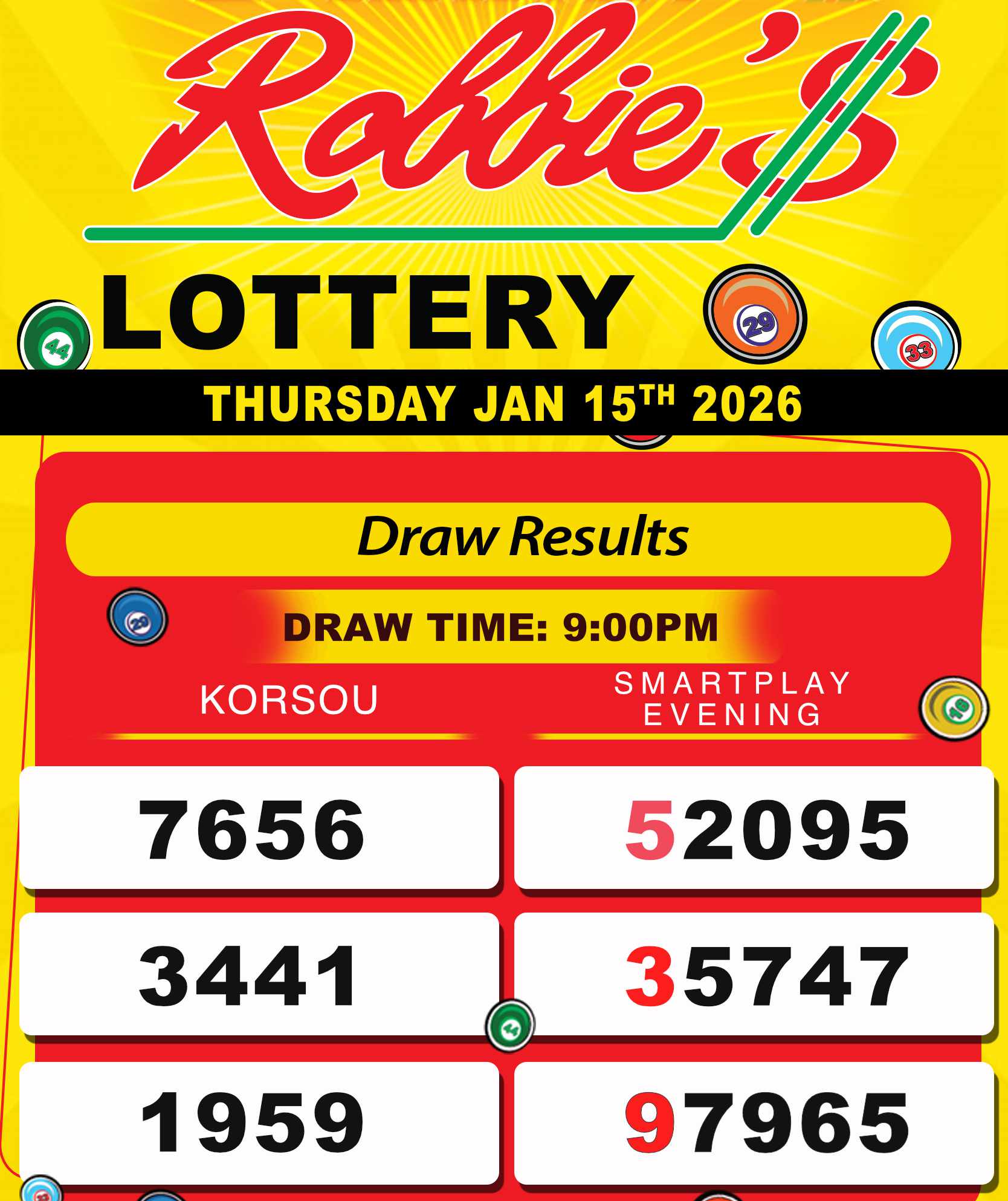 ROBBIES LOT JAN 15 AT 9 00 PM