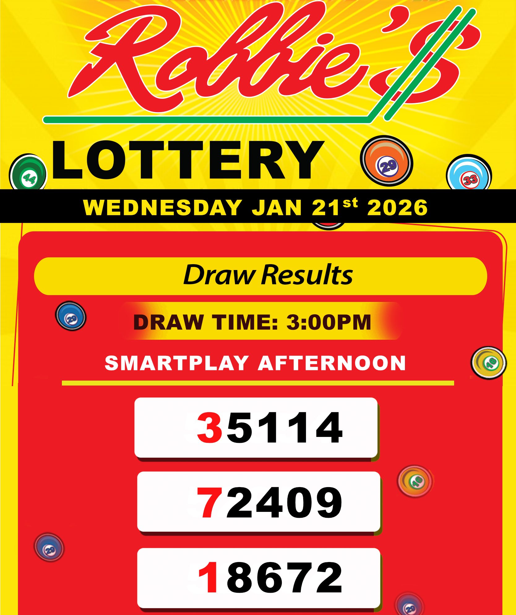 ROBBIES LOT JAN 21 AT 3 00 PM