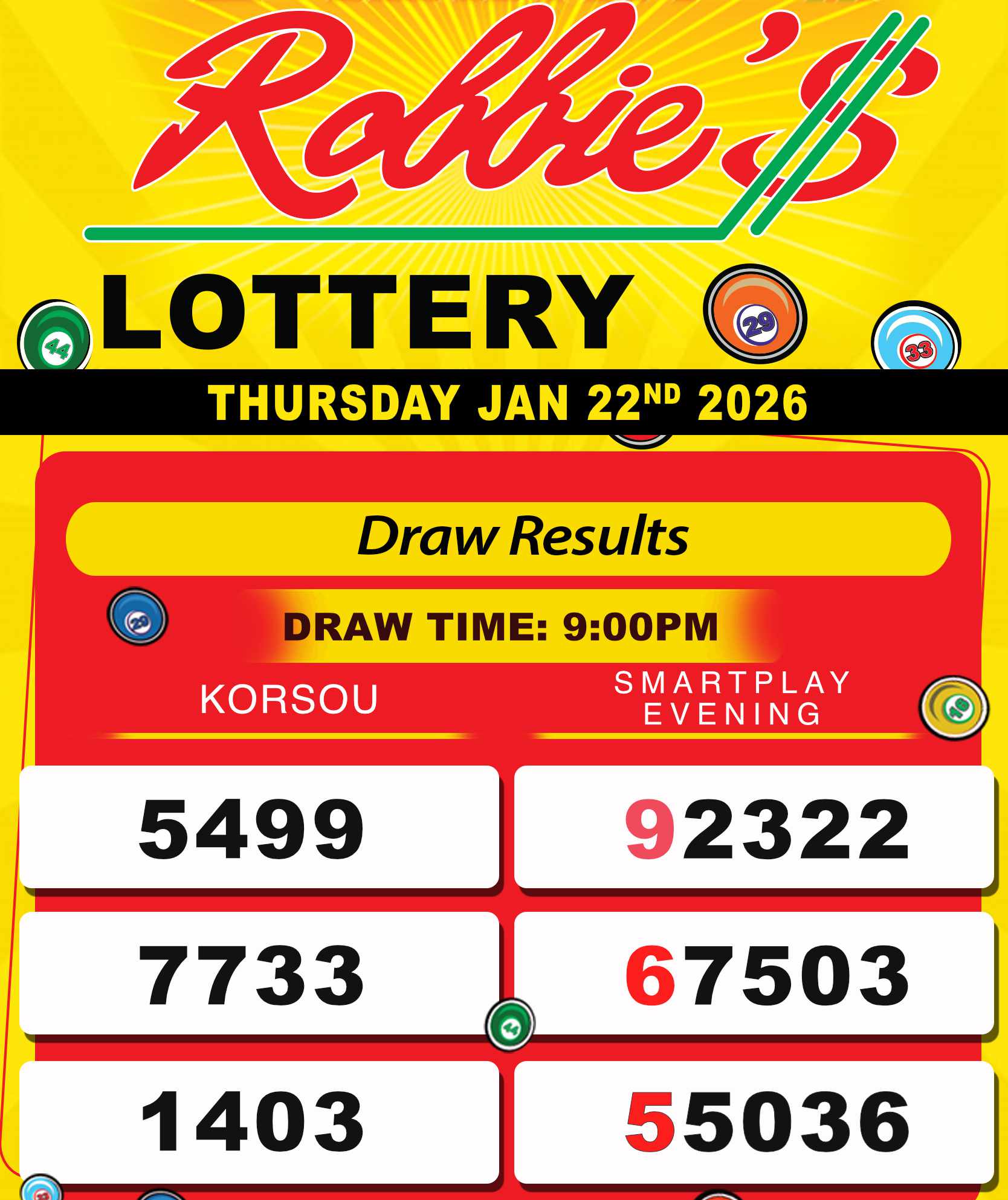 ROBBIES LOT JAN 22 AT 9 00 PM