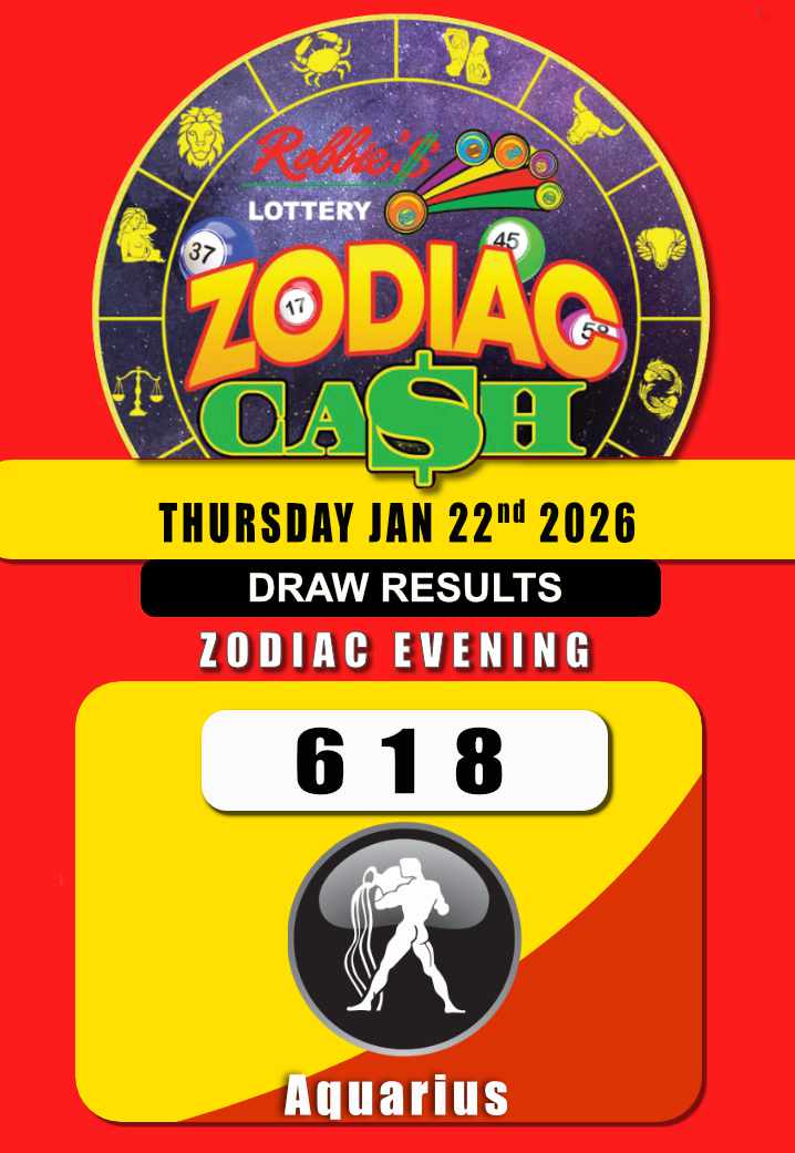 ROBBIES LOT JAN 22 ZODIAC EV